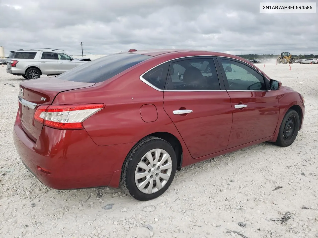 3N1AB7AP3FL694586 2015 Nissan Sentra S