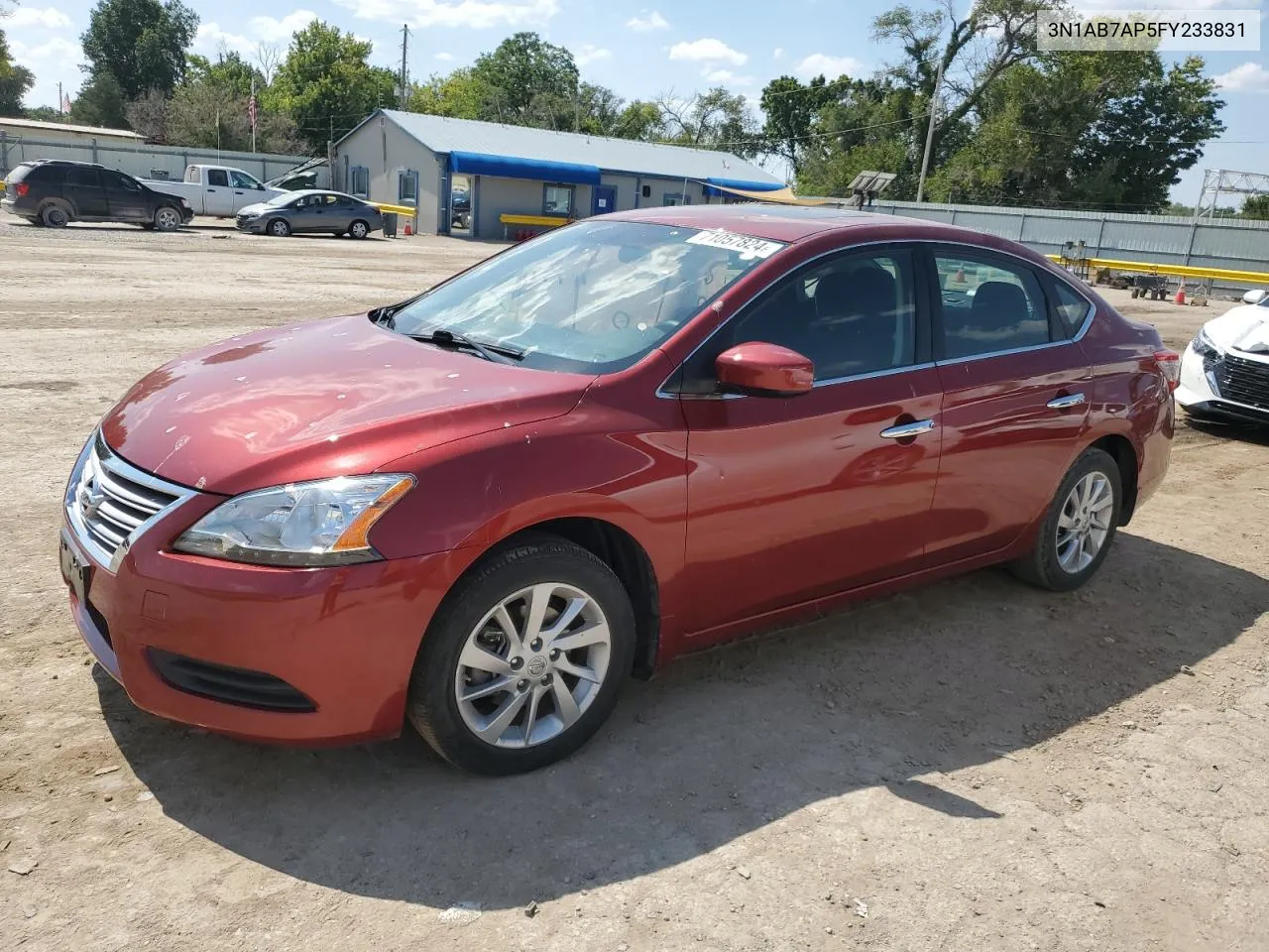 3N1AB7AP5FY233831 2015 Nissan Sentra S