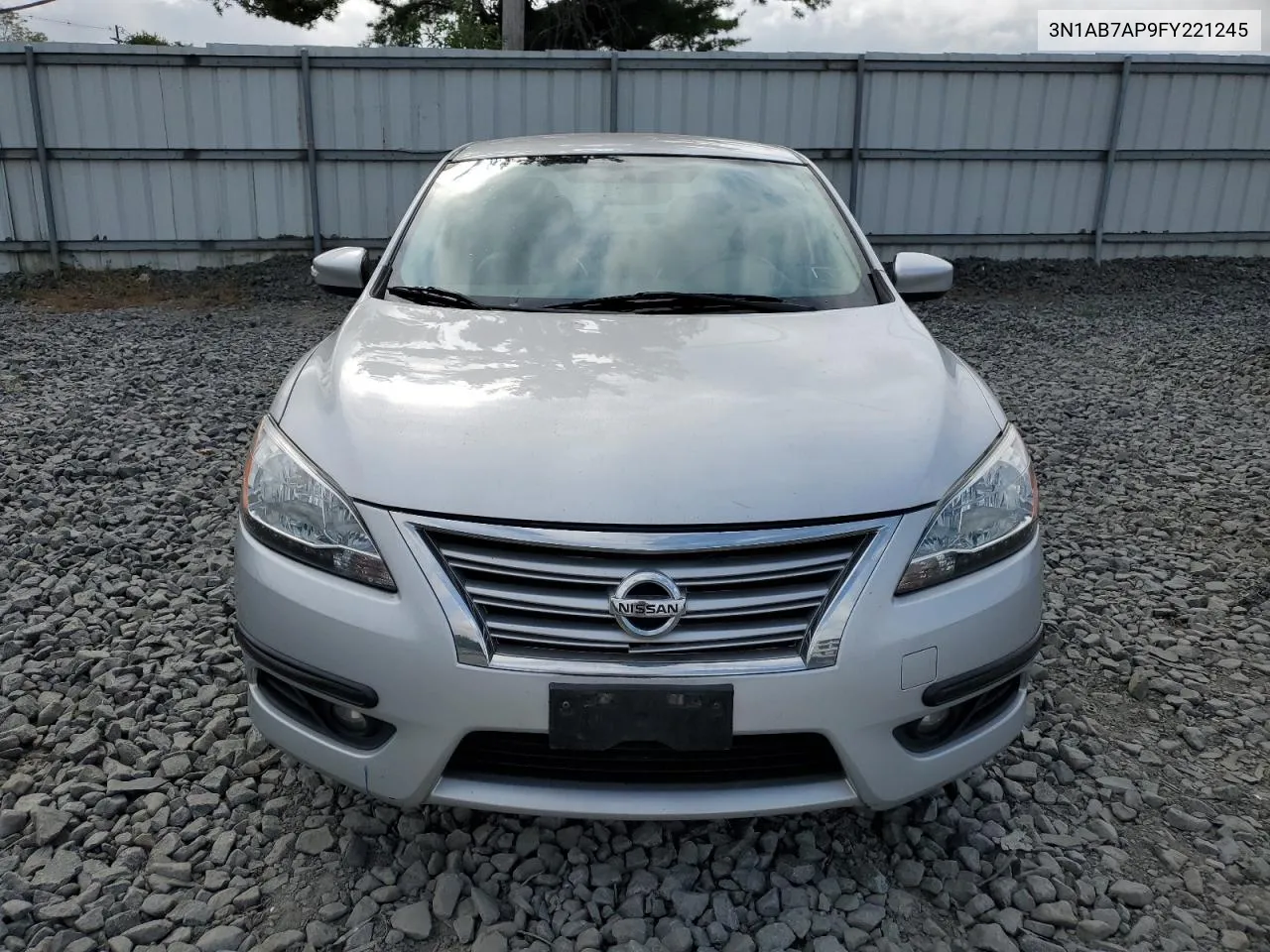 2015 Nissan Sentra S VIN: 3N1AB7AP9FY221245 Lot: 71160334