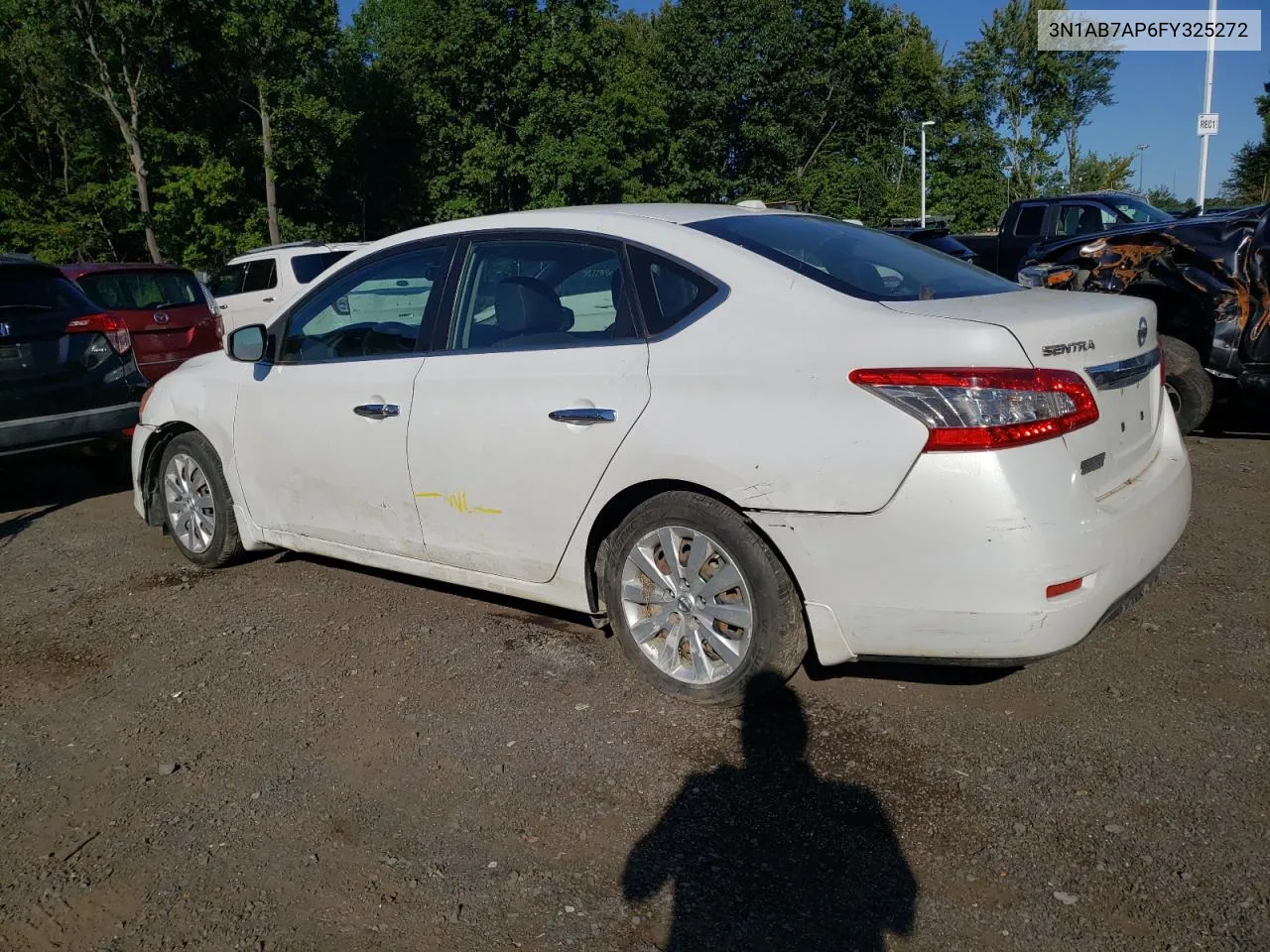 2015 Nissan Sentra S VIN: 3N1AB7AP6FY325272 Lot: 71181514