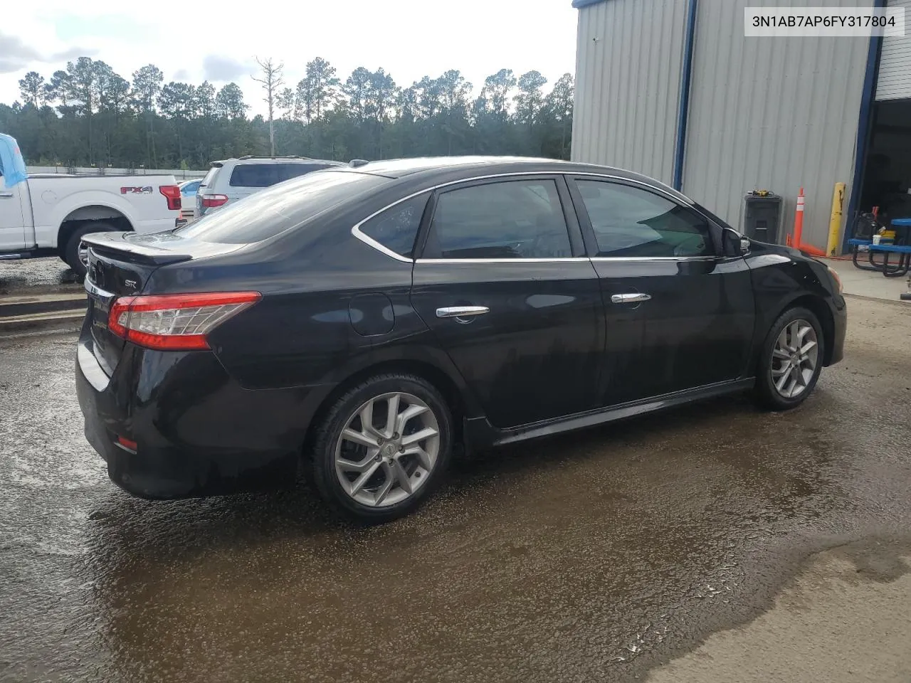 2015 Nissan Sentra S VIN: 3N1AB7AP6FY317804 Lot: 71185664