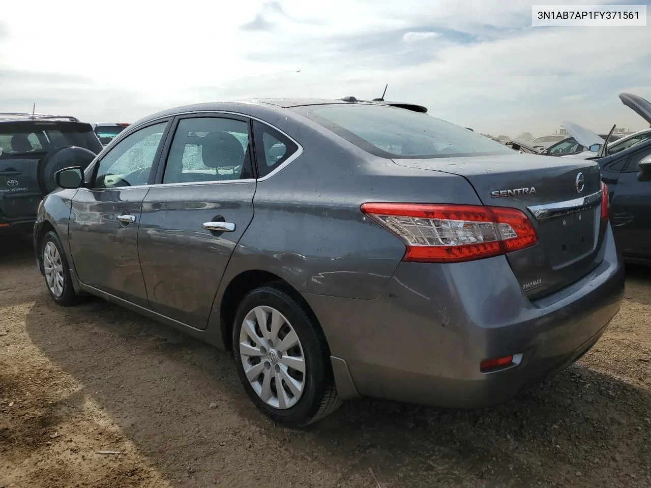 3N1AB7AP1FY371561 2015 Nissan Sentra S