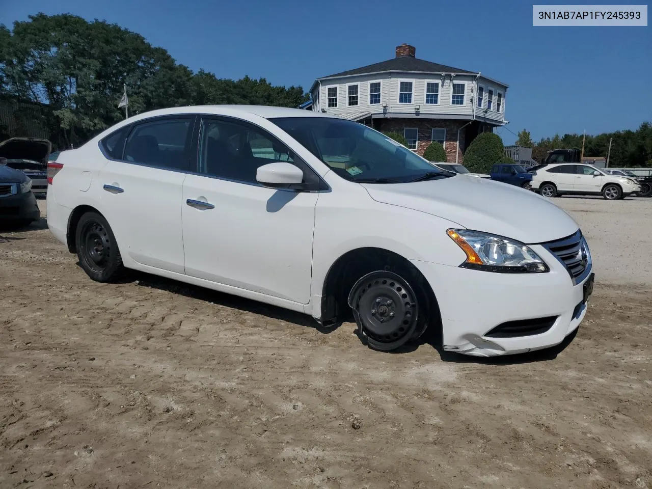 3N1AB7AP1FY245393 2015 Nissan Sentra S