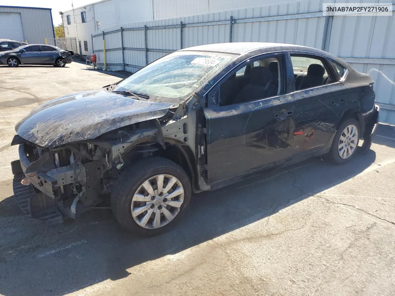 2015 Nissan Sentra S VIN: 3N1AB7AP2FY271906 Lot: 71278504