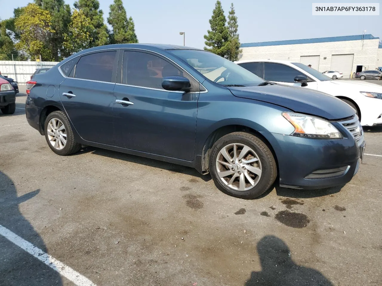 3N1AB7AP6FY363178 2015 Nissan Sentra S