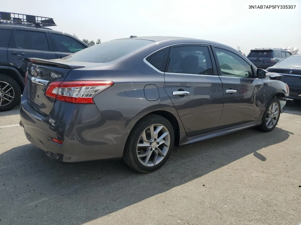 2015 Nissan Sentra S VIN: 3N1AB7AP5FY335307 Lot: 71626754