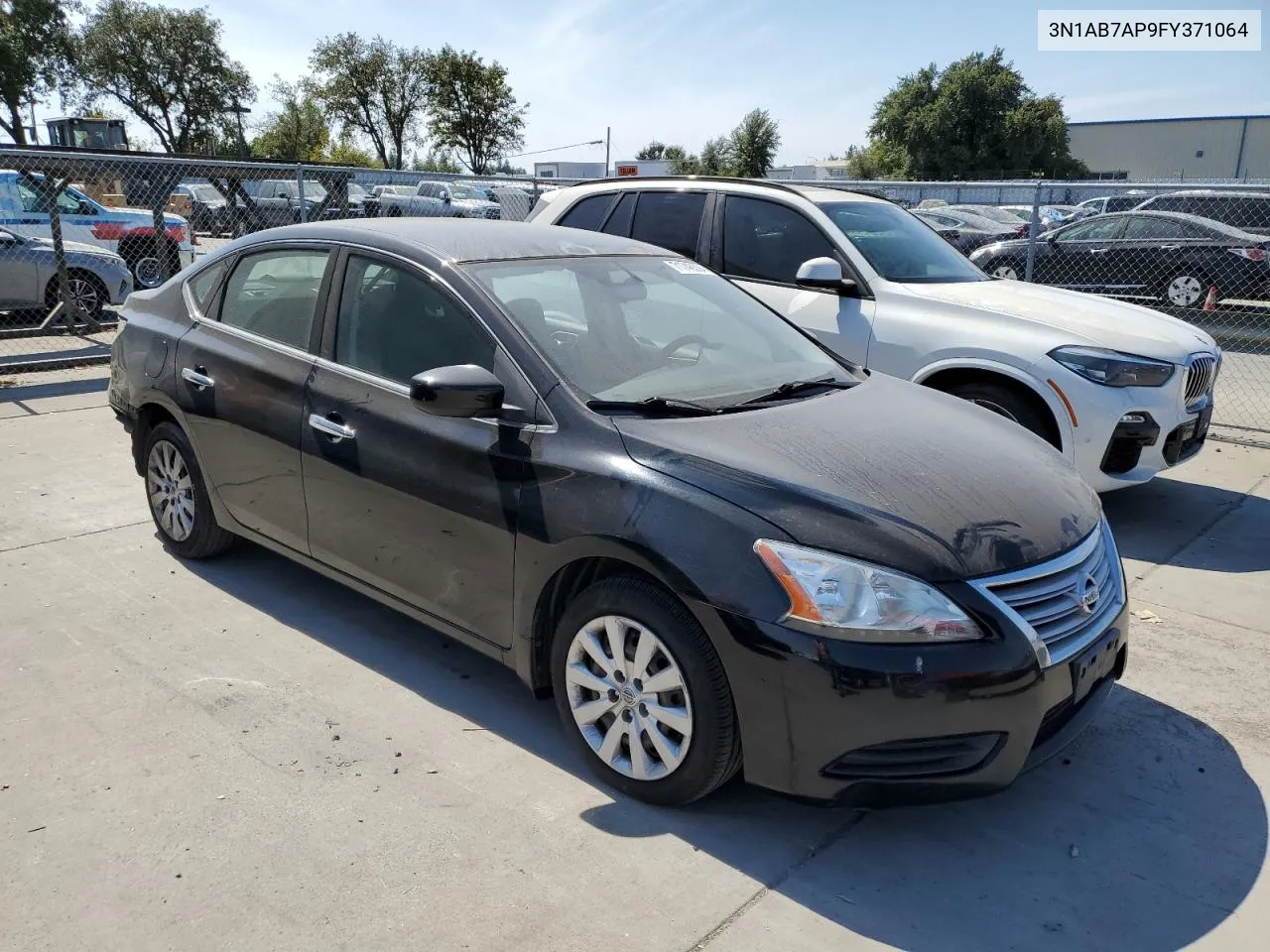 2015 Nissan Sentra S VIN: 3N1AB7AP9FY371064 Lot: 71746594