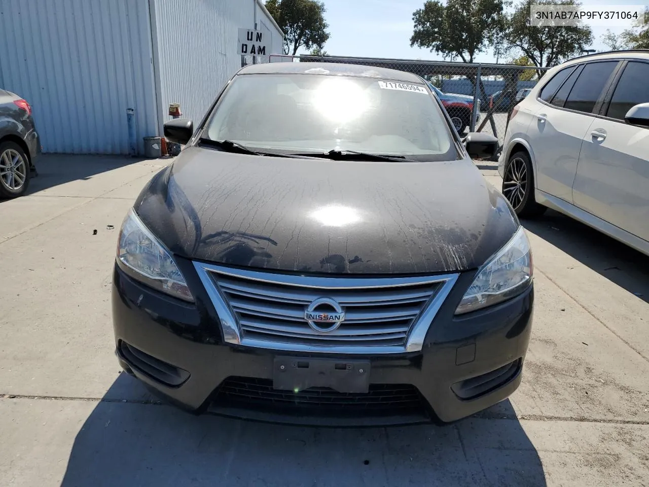 2015 Nissan Sentra S VIN: 3N1AB7AP9FY371064 Lot: 71746594