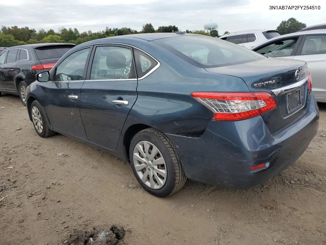 2015 Nissan Sentra S VIN: 3N1AB7AP2FY254510 Lot: 71960114