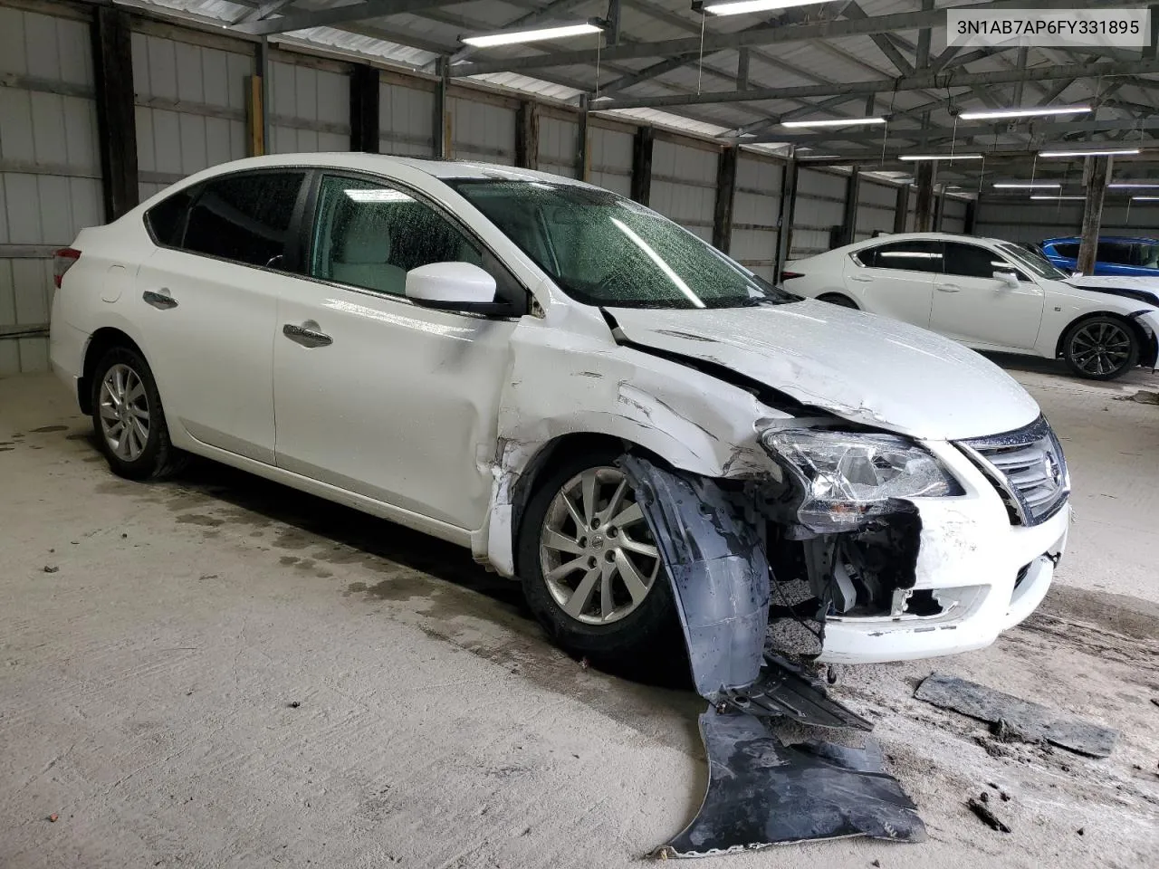 2015 Nissan Sentra S VIN: 3N1AB7AP6FY331895 Lot: 72005894