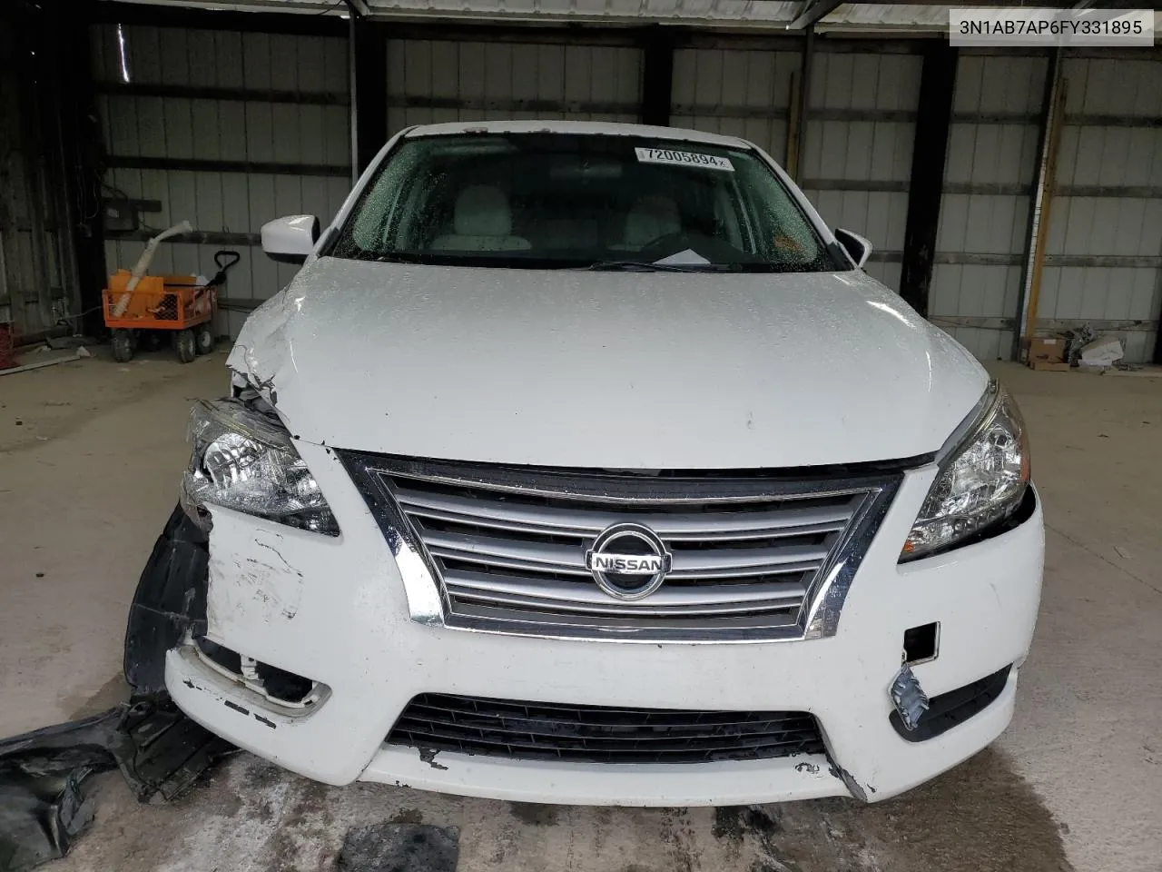 3N1AB7AP6FY331895 2015 Nissan Sentra S