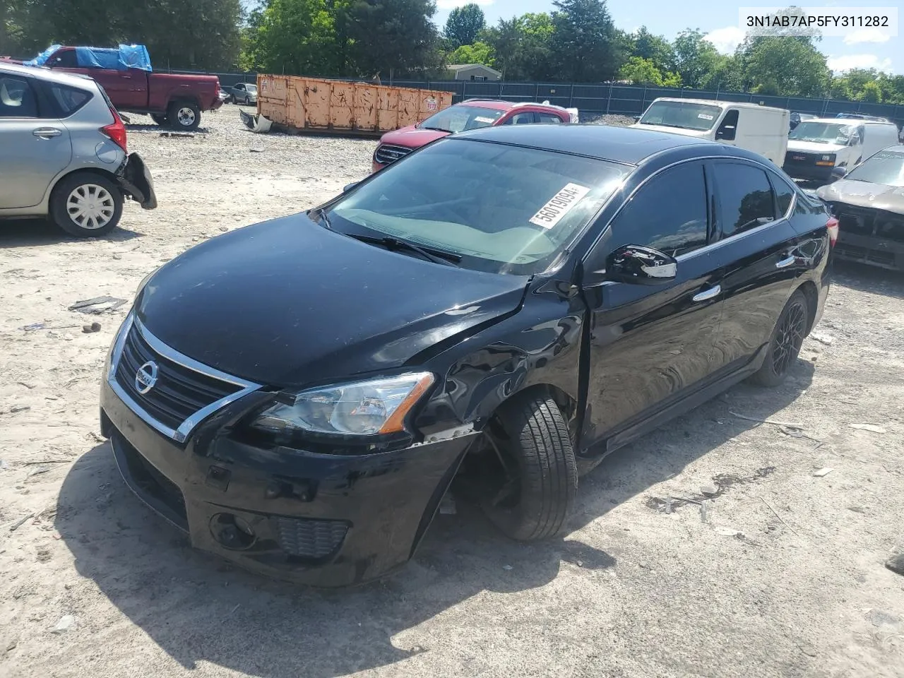 3N1AB7AP5FY311282 2015 Nissan Sentra S