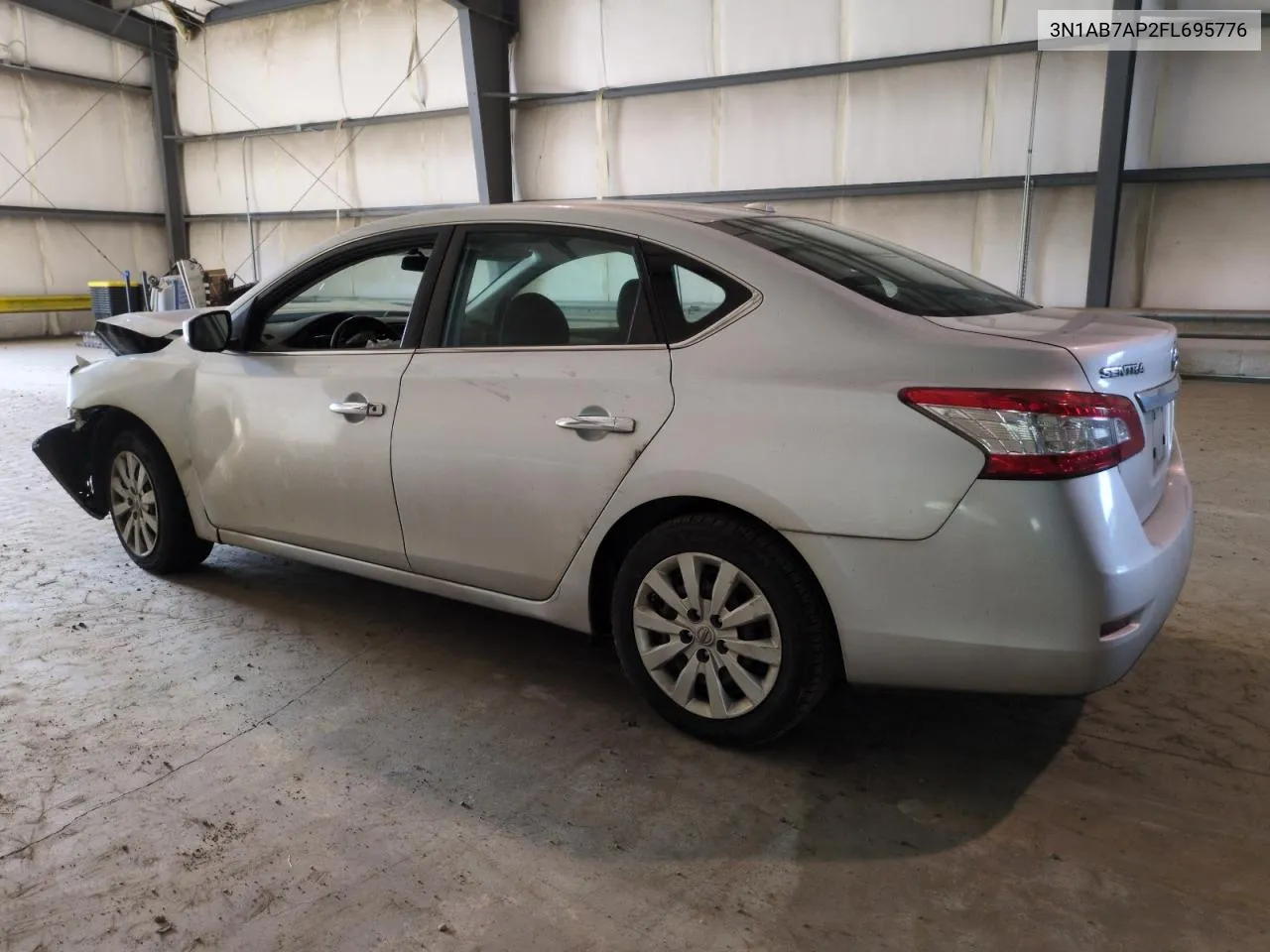 2015 Nissan Sentra S VIN: 3N1AB7AP2FL695776 Lot: 72098554