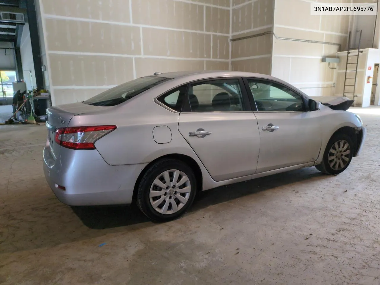 2015 Nissan Sentra S VIN: 3N1AB7AP2FL695776 Lot: 72098554