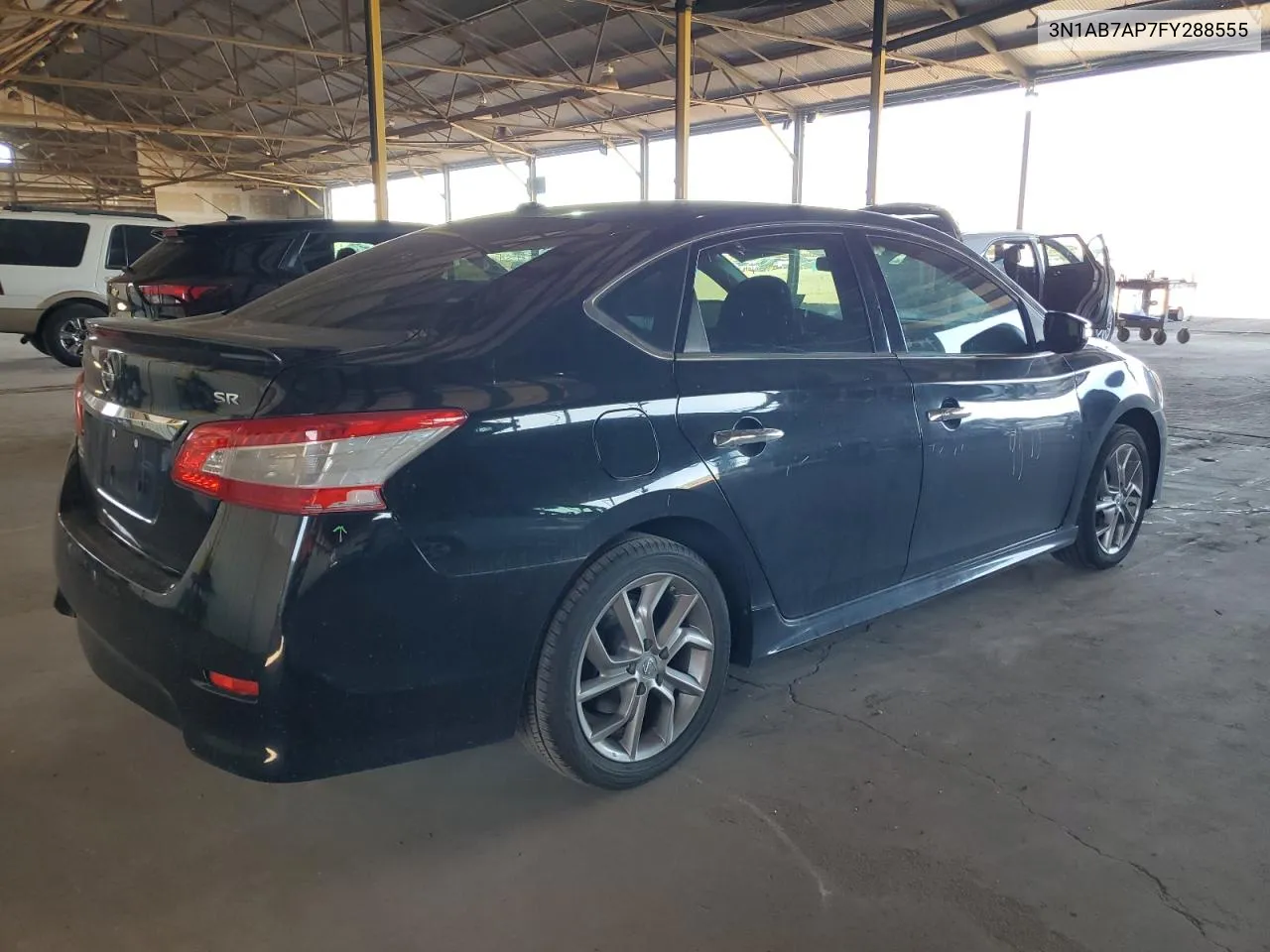 2015 Nissan Sentra S VIN: 3N1AB7AP7FY288555 Lot: 72284464