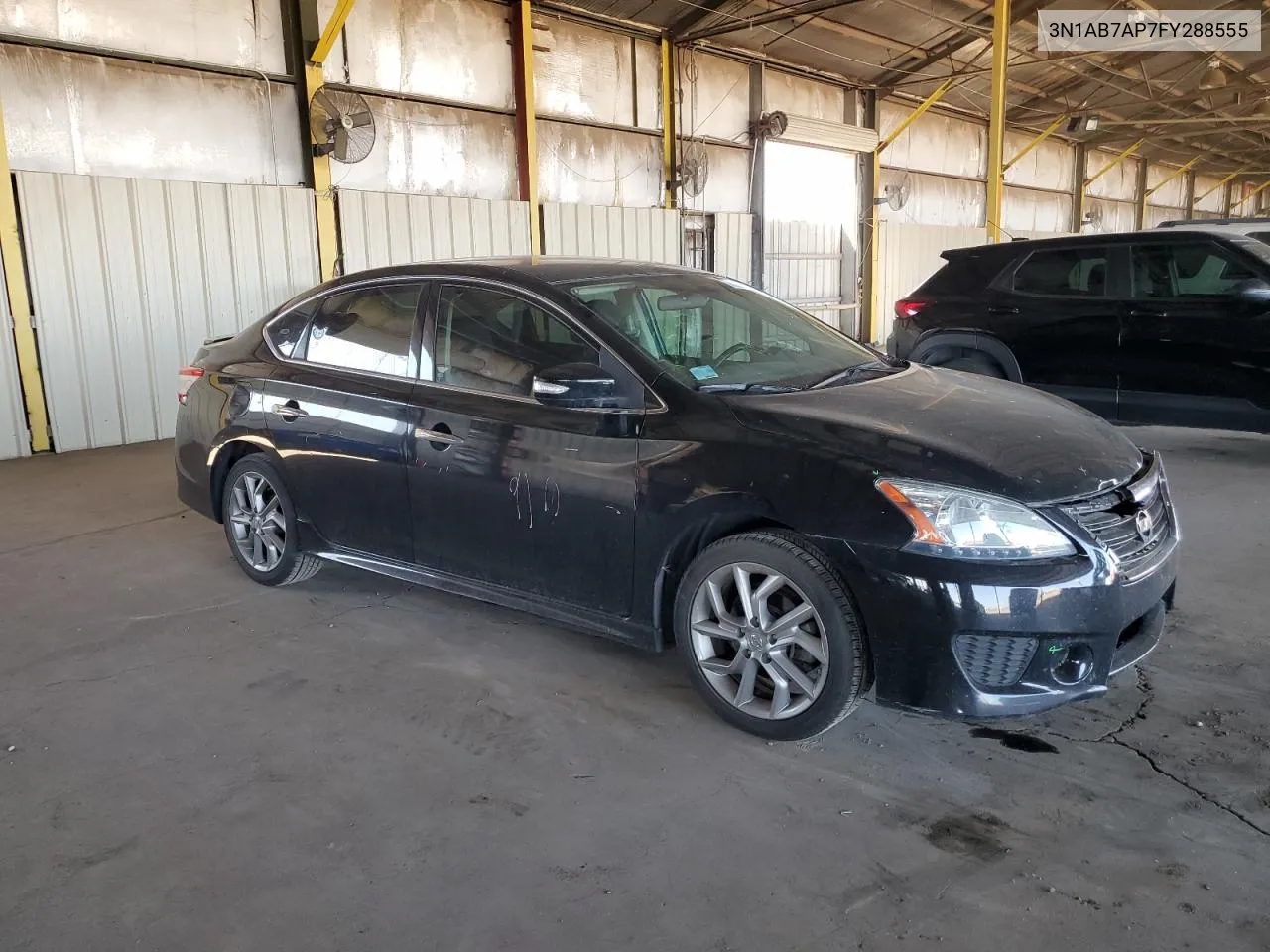 2015 Nissan Sentra S VIN: 3N1AB7AP7FY288555 Lot: 72284464