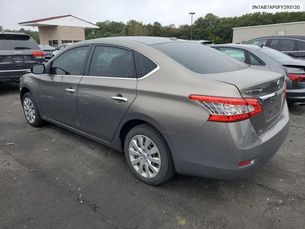 2015 Nissan Sentra S VIN: 3N1AB7AP0FY293130 Lot: 72833524