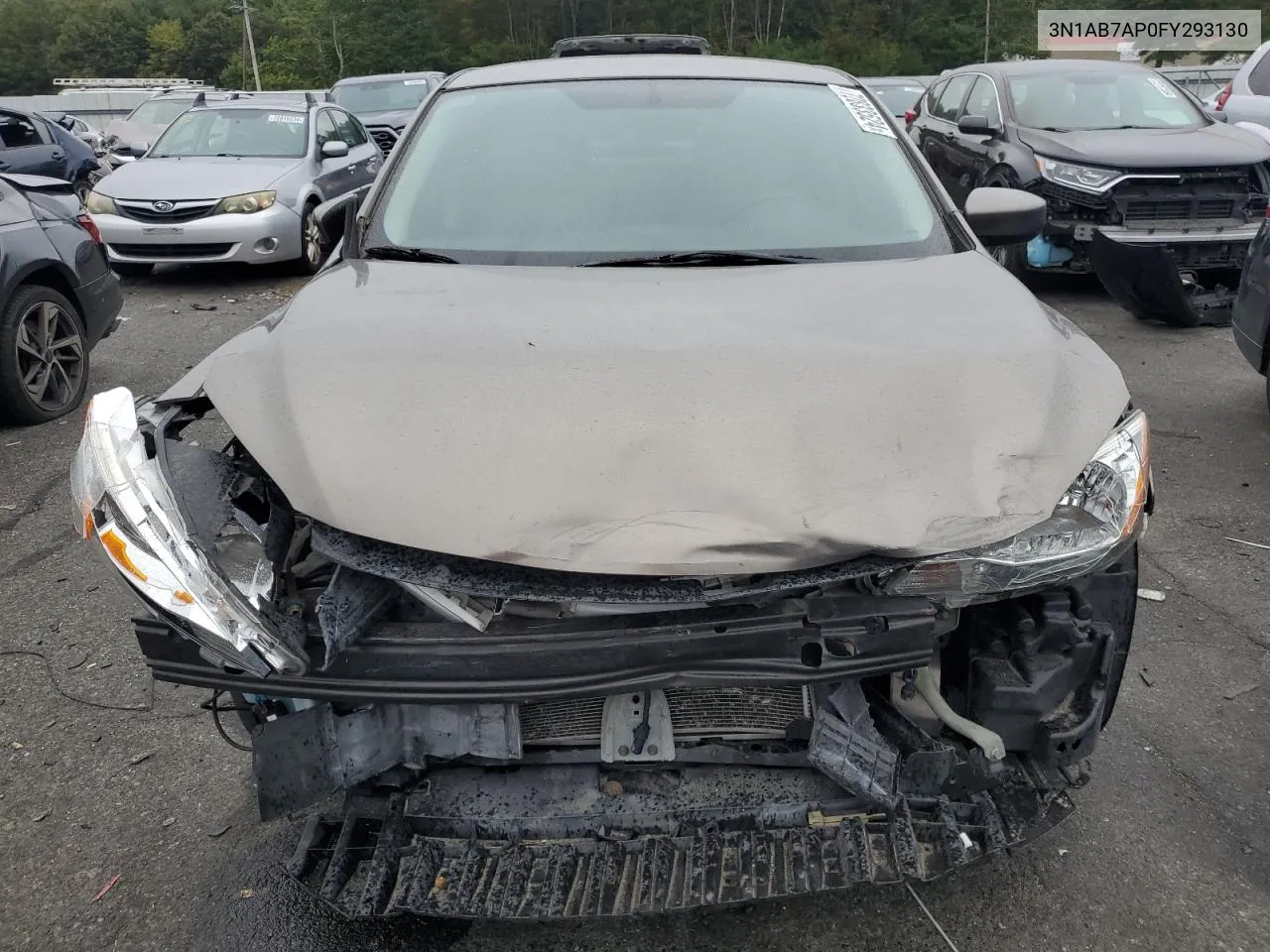 2015 Nissan Sentra S VIN: 3N1AB7AP0FY293130 Lot: 72833524