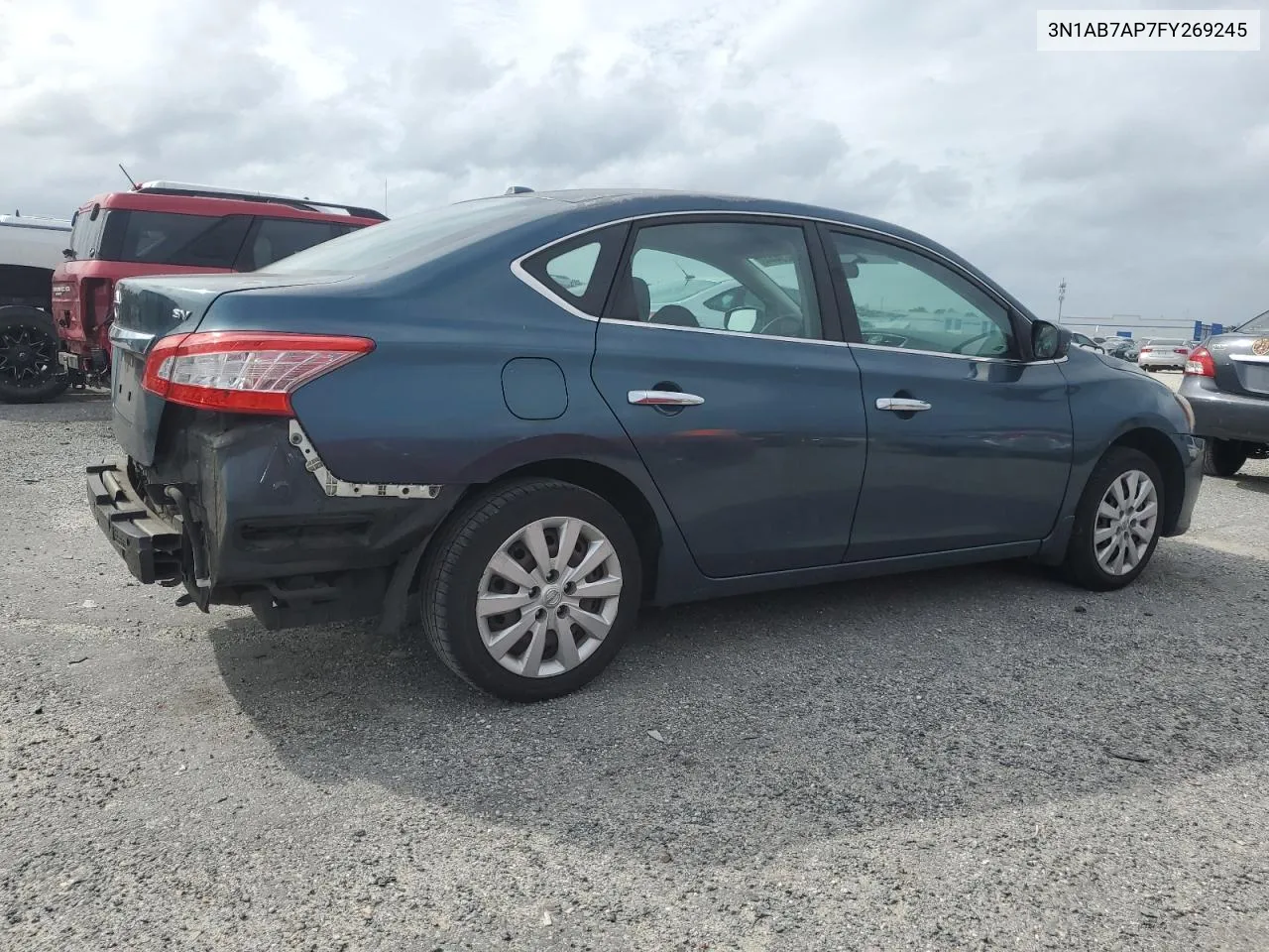 2015 Nissan Sentra S VIN: 3N1AB7AP7FY269245 Lot: 72920444