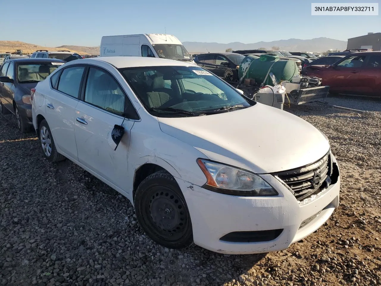 3N1AB7AP8FY332711 2015 Nissan Sentra S