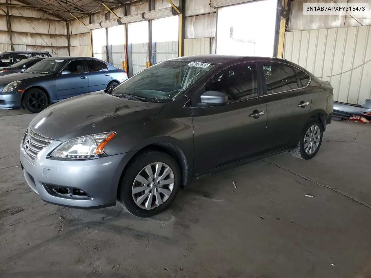 3N1AB7APXFY315473 2015 Nissan Sentra S