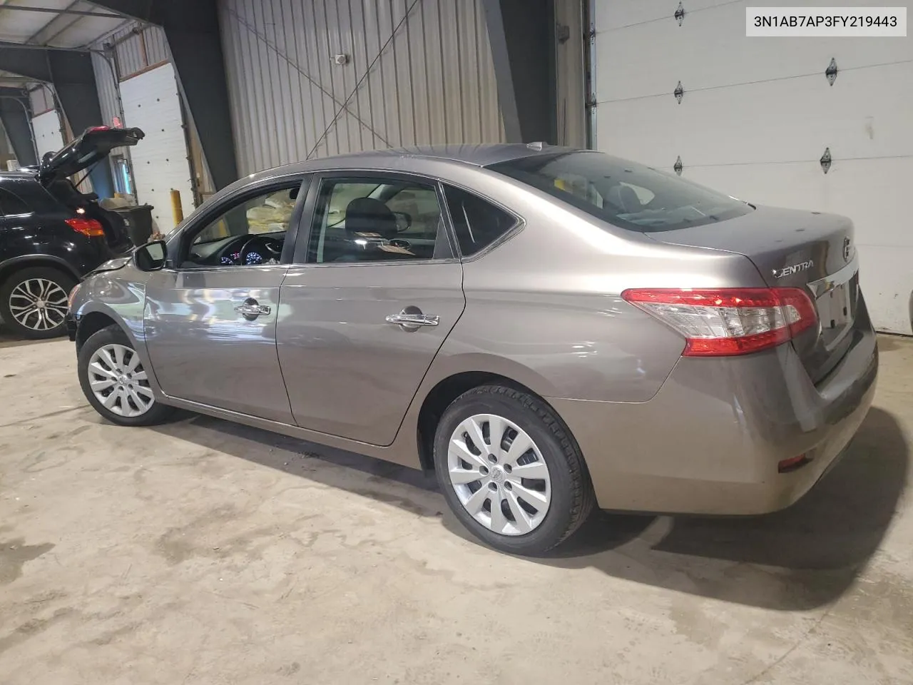 2015 Nissan Sentra S VIN: 3N1AB7AP3FY219443 Lot: 73107104