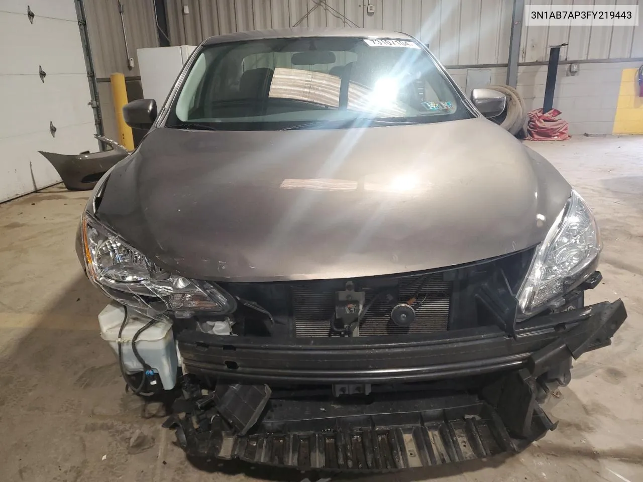 3N1AB7AP3FY219443 2015 Nissan Sentra S