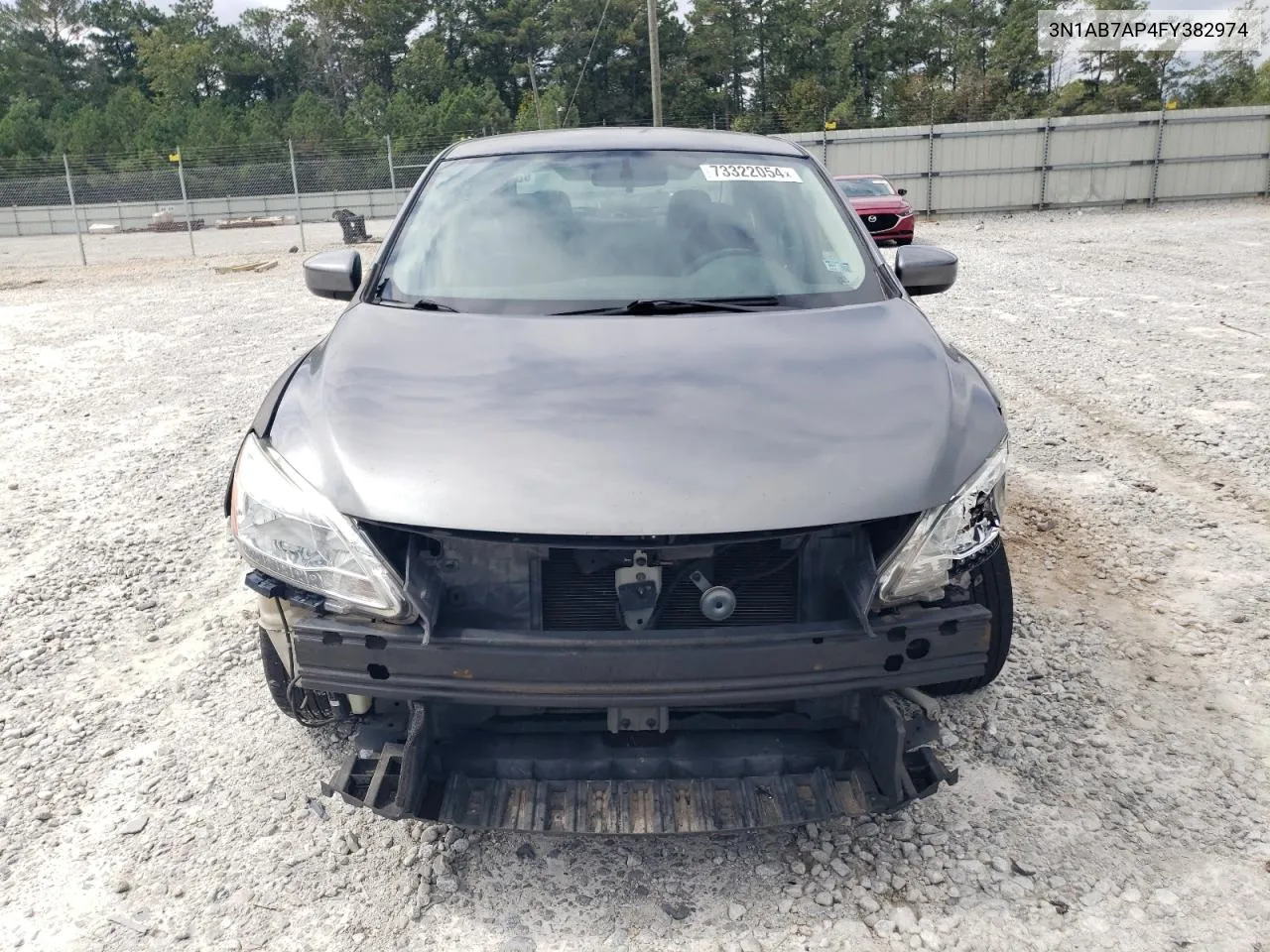 2015 Nissan Sentra S VIN: 3N1AB7AP4FY382974 Lot: 73322054