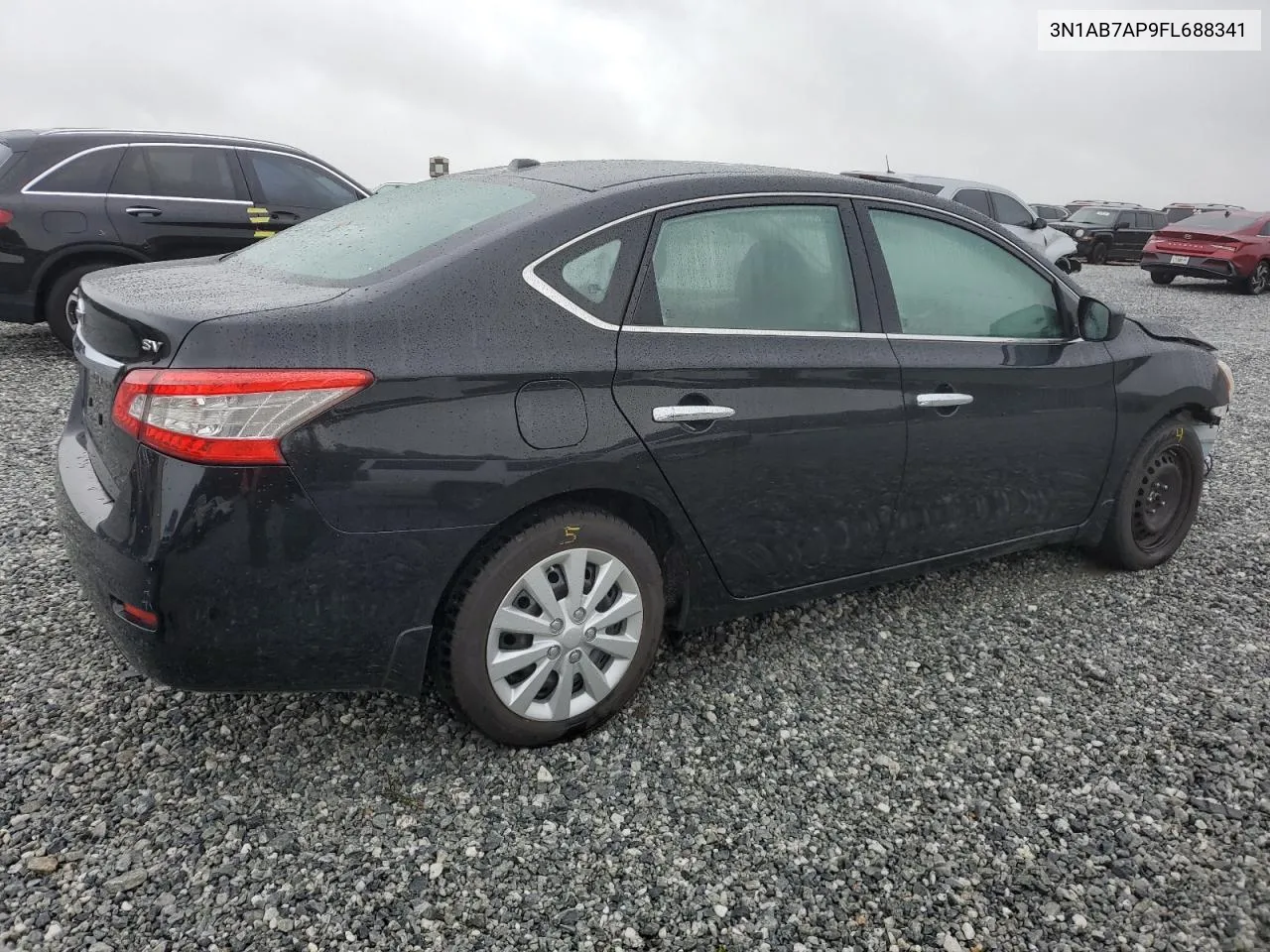 2015 Nissan Sentra S VIN: 3N1AB7AP9FL688341 Lot: 73473604