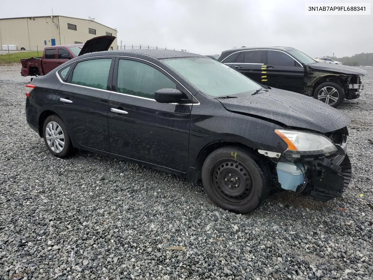 3N1AB7AP9FL688341 2015 Nissan Sentra S