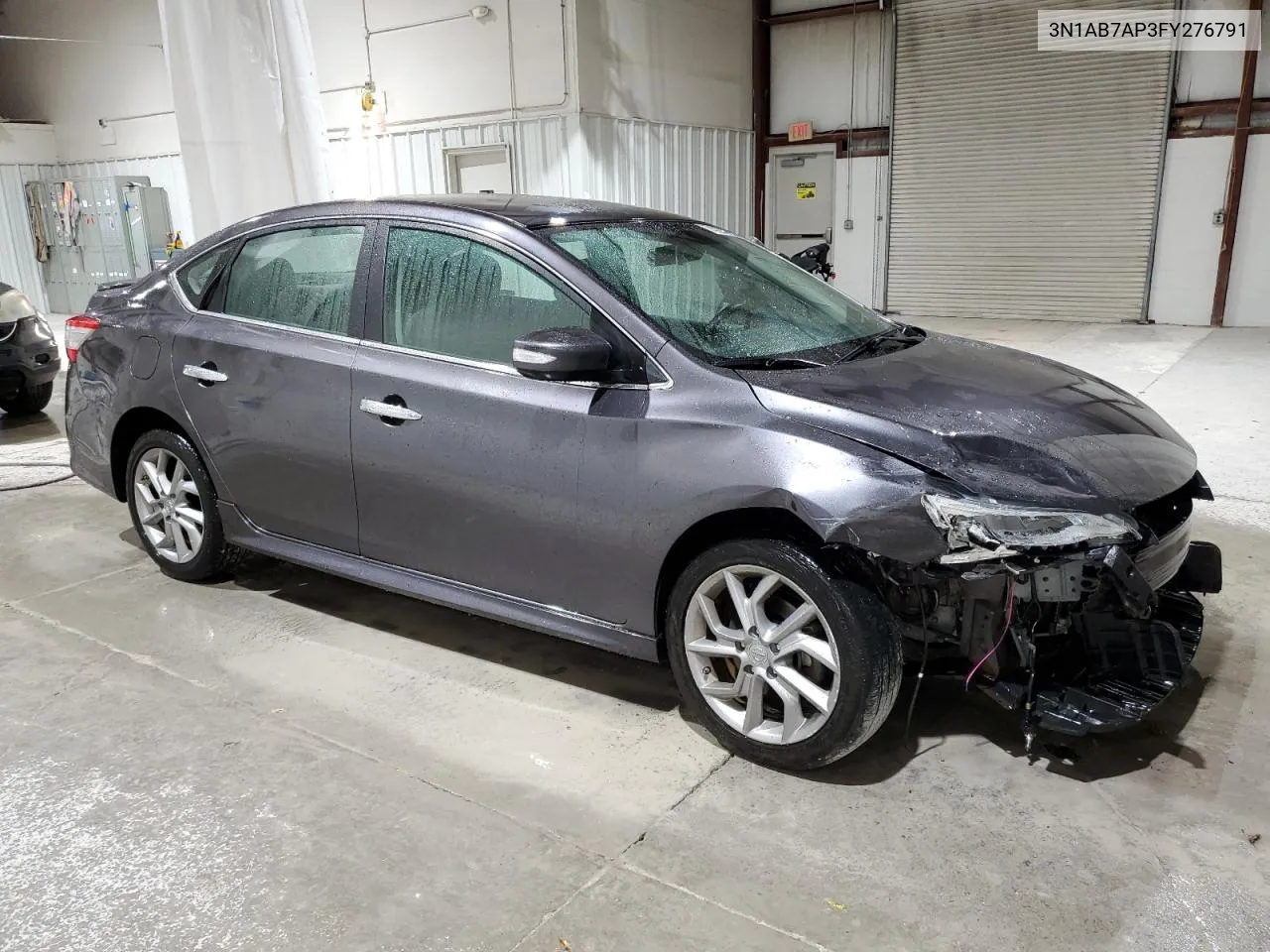 2015 Nissan Sentra S VIN: 3N1AB7AP3FY276791 Lot: 74224504