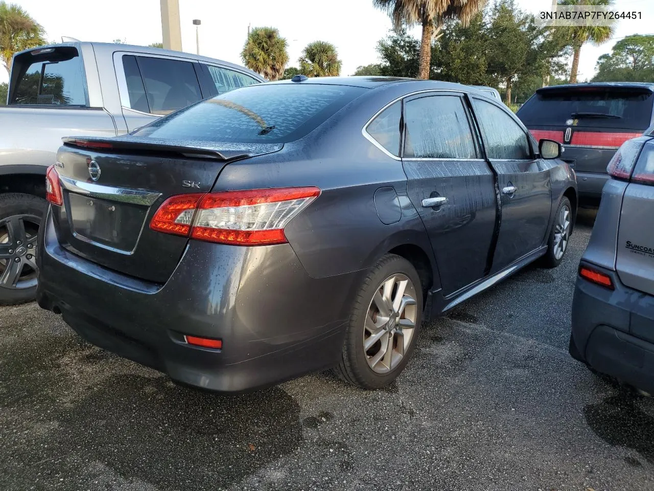 3N1AB7AP7FY264451 2015 Nissan Sentra S