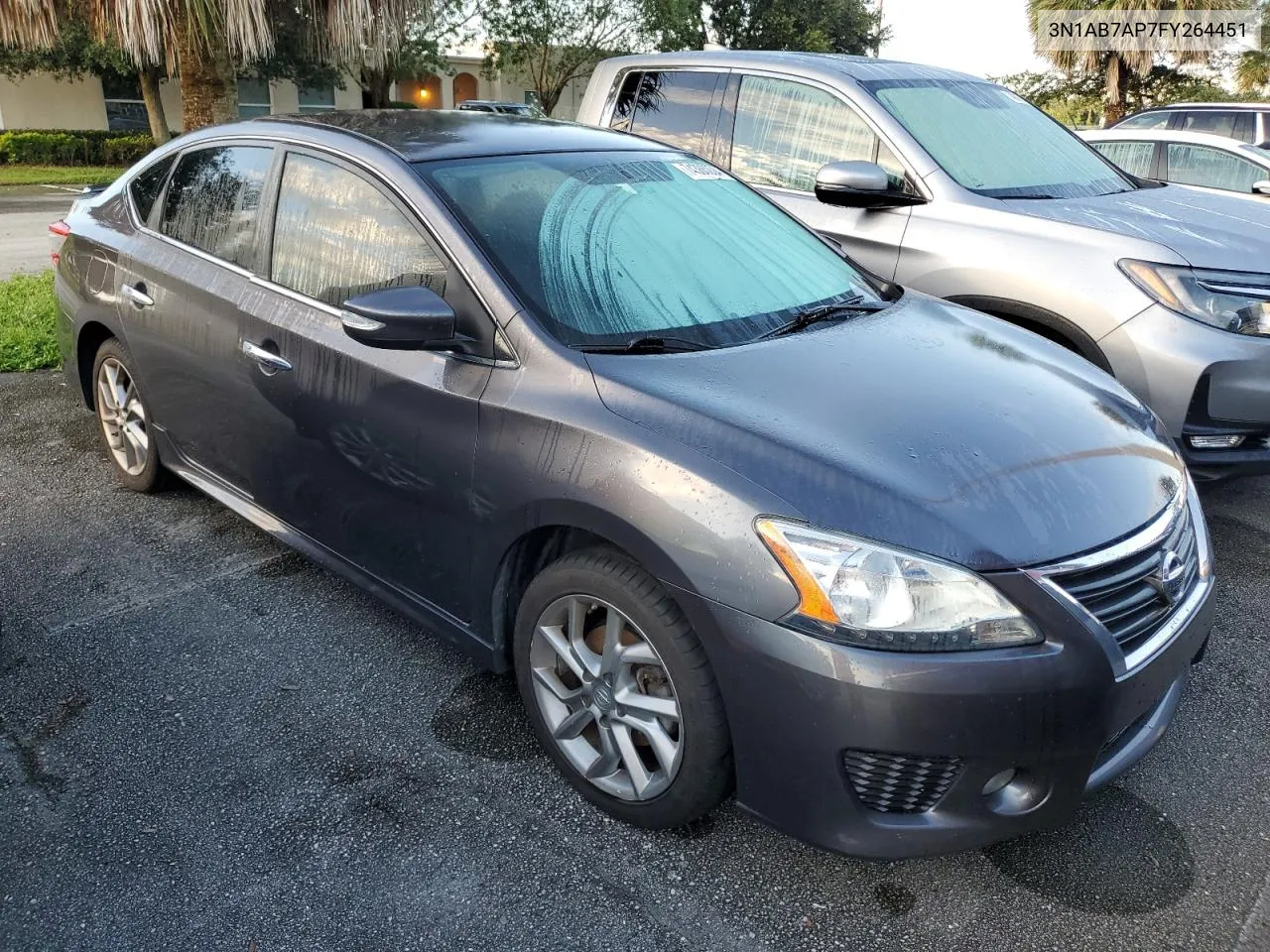 3N1AB7AP7FY264451 2015 Nissan Sentra S