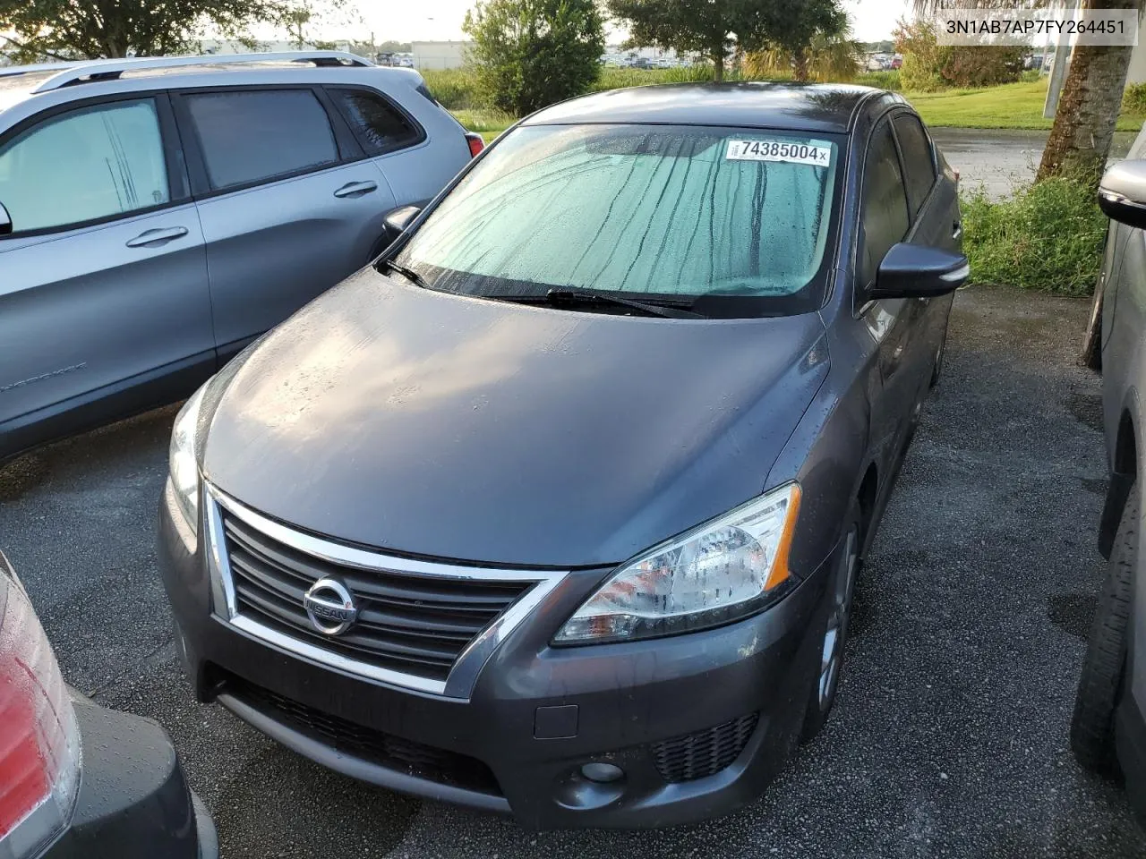 3N1AB7AP7FY264451 2015 Nissan Sentra S