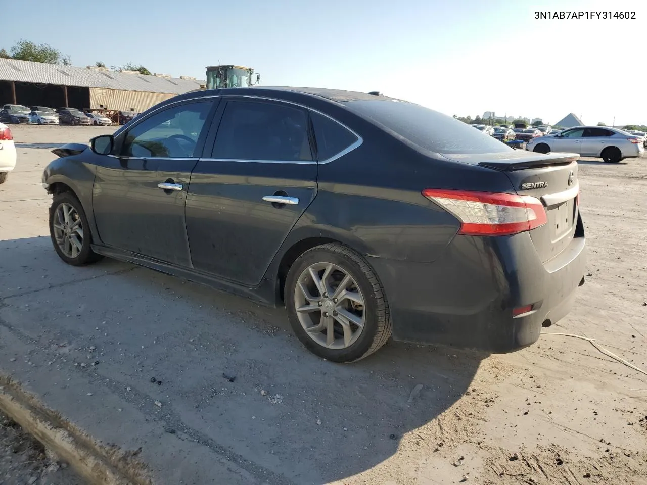 2015 Nissan Sentra S VIN: 3N1AB7AP1FY314602 Lot: 74562844