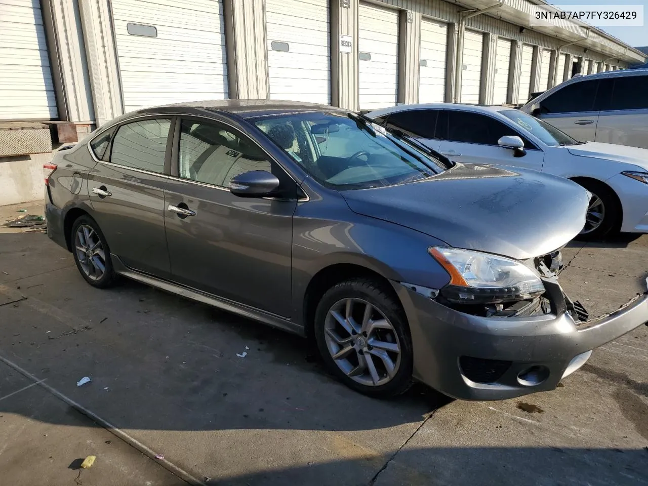 2015 Nissan Sentra S VIN: 3N1AB7AP7FY326429 Lot: 74664744