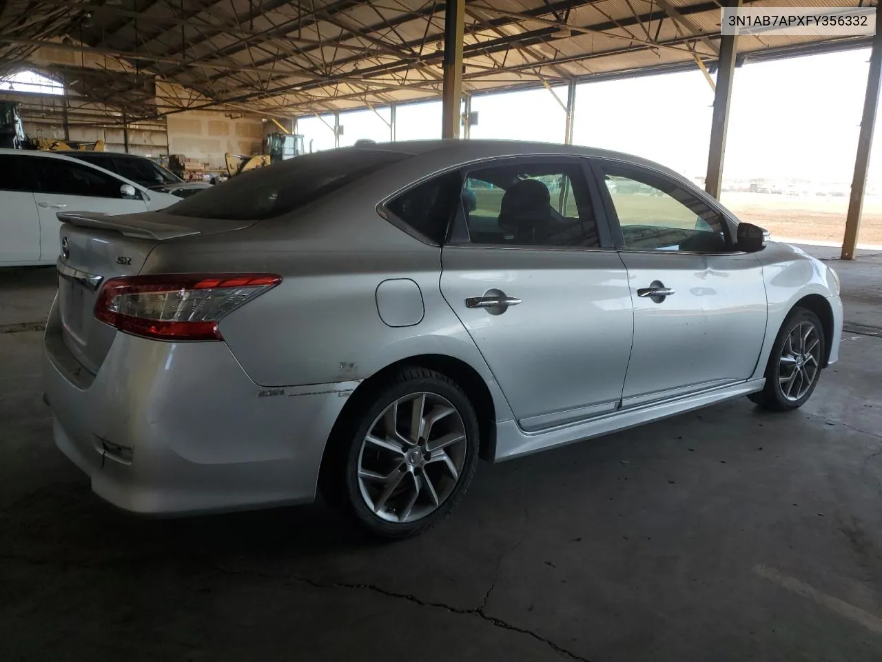 2015 Nissan Sentra S VIN: 3N1AB7APXFY356332 Lot: 75250854