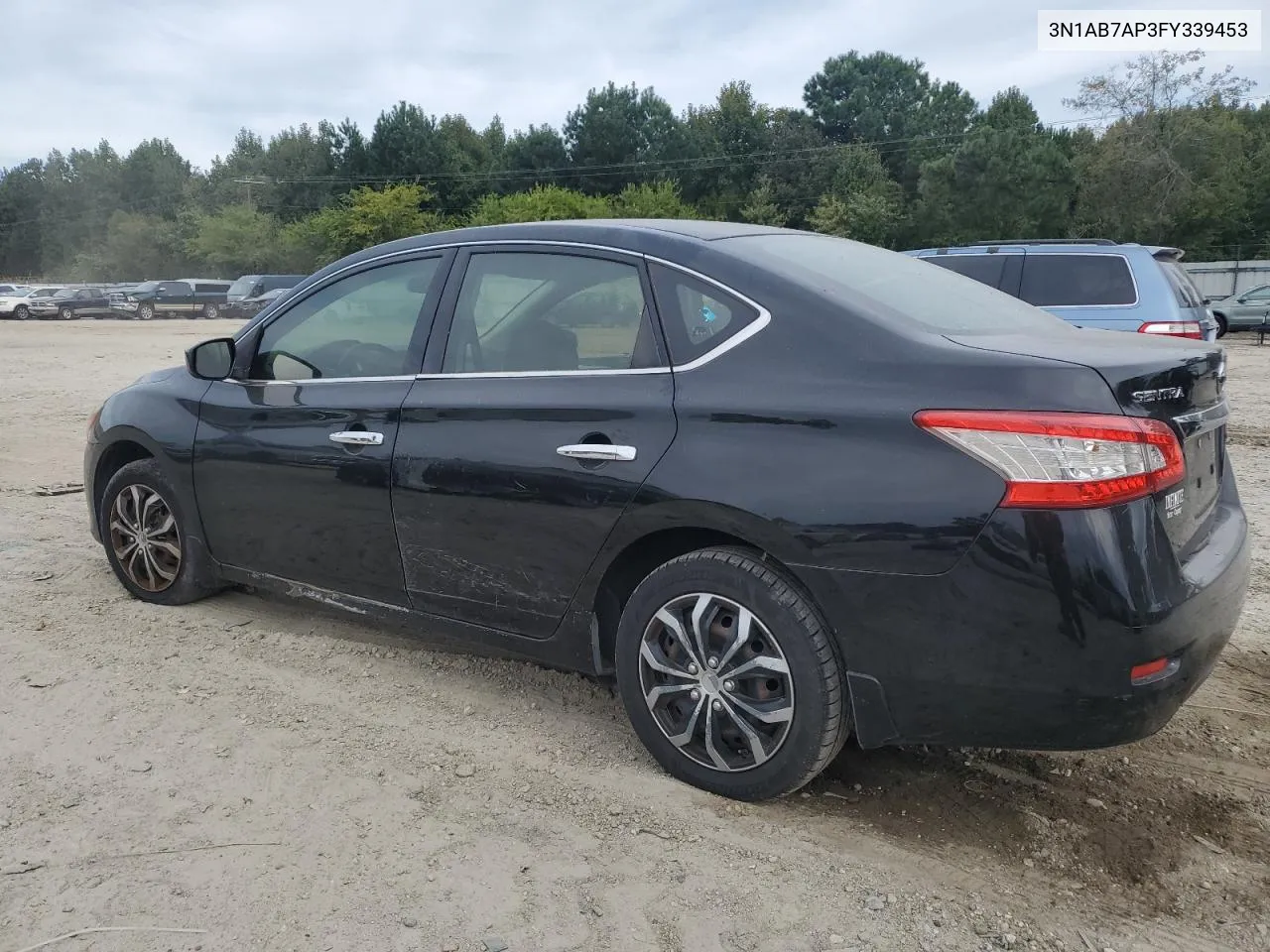 2015 Nissan Sentra S VIN: 3N1AB7AP3FY339453 Lot: 75455644