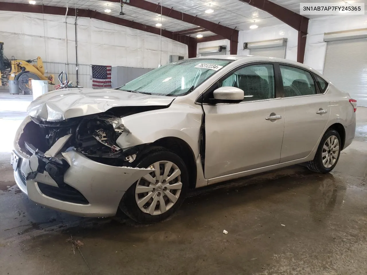 3N1AB7AP7FY245365 2015 Nissan Sentra S