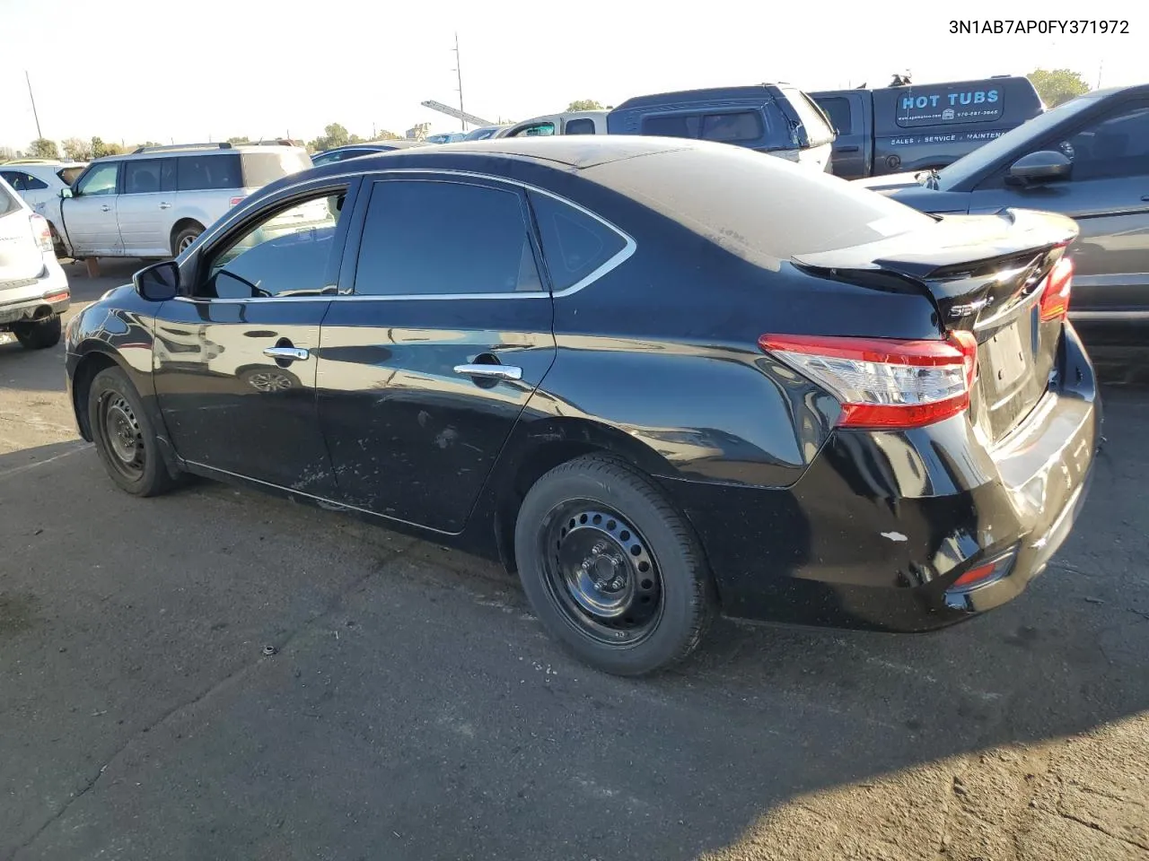 2015 Nissan Sentra S VIN: 3N1AB7AP0FY371972 Lot: 76326184