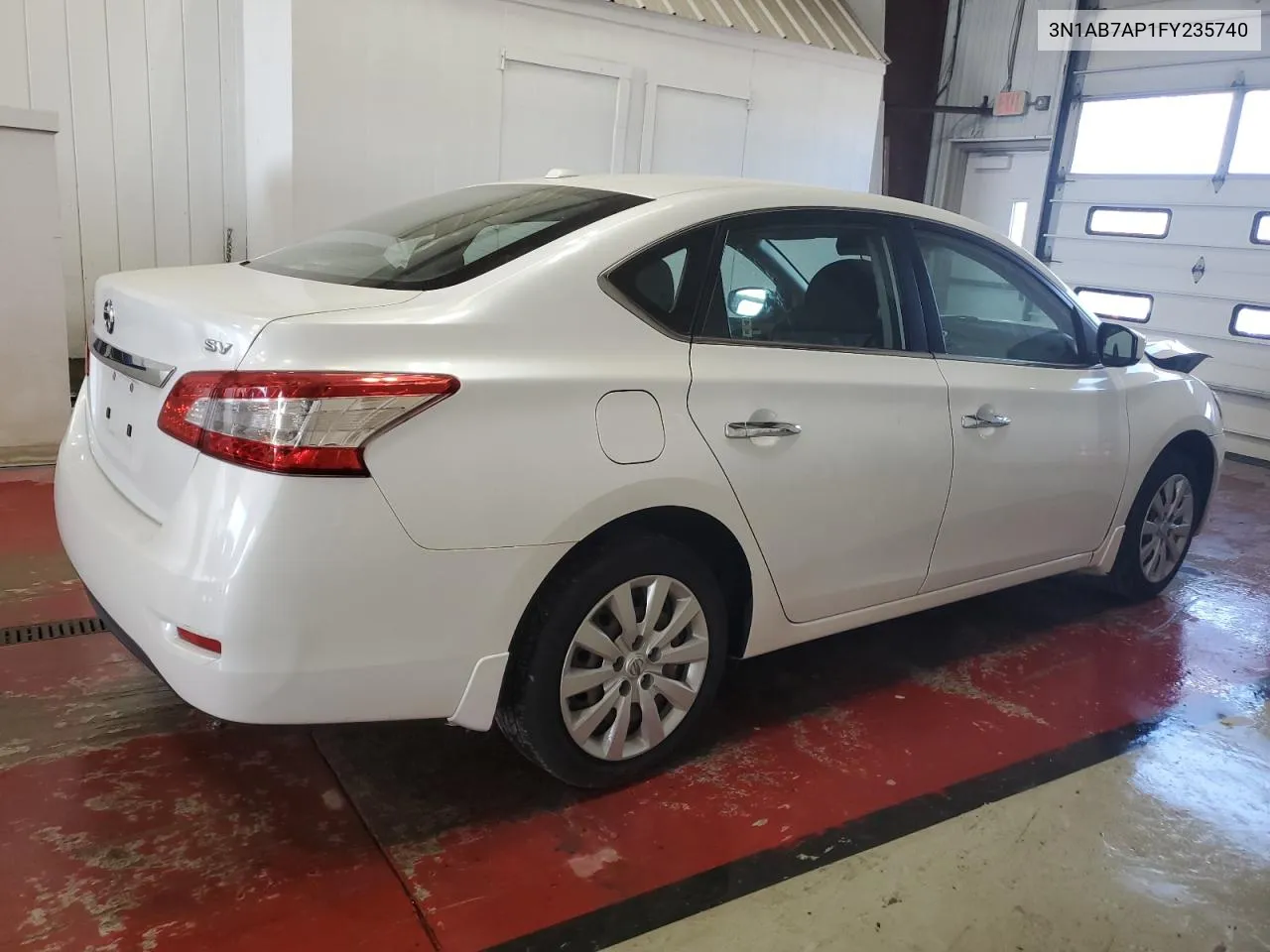 2015 Nissan Sentra S VIN: 3N1AB7AP1FY235740 Lot: 76796584