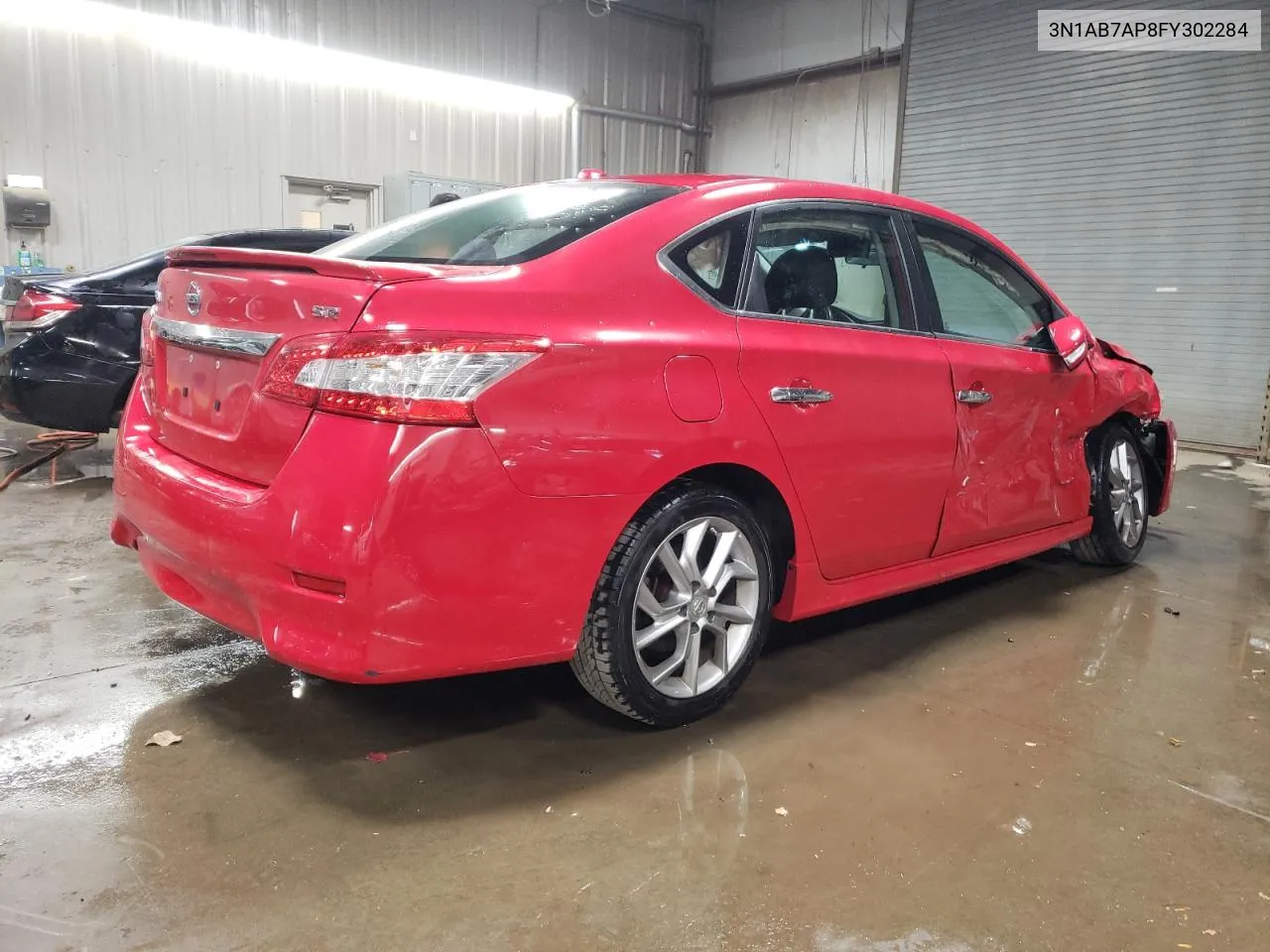 2015 Nissan Sentra S VIN: 3N1AB7AP8FY302284 Lot: 76840404