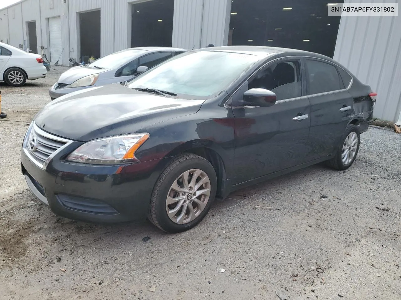 2015 Nissan Sentra S VIN: 3N1AB7AP6FY331802 Lot: 76948784