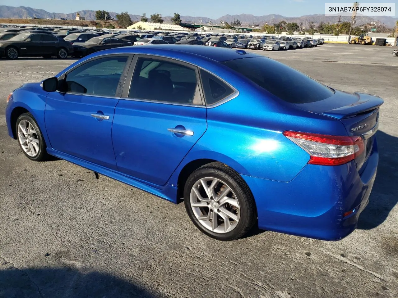 2015 Nissan Sentra S VIN: 3N1AB7AP6FY328074 Lot: 77013394