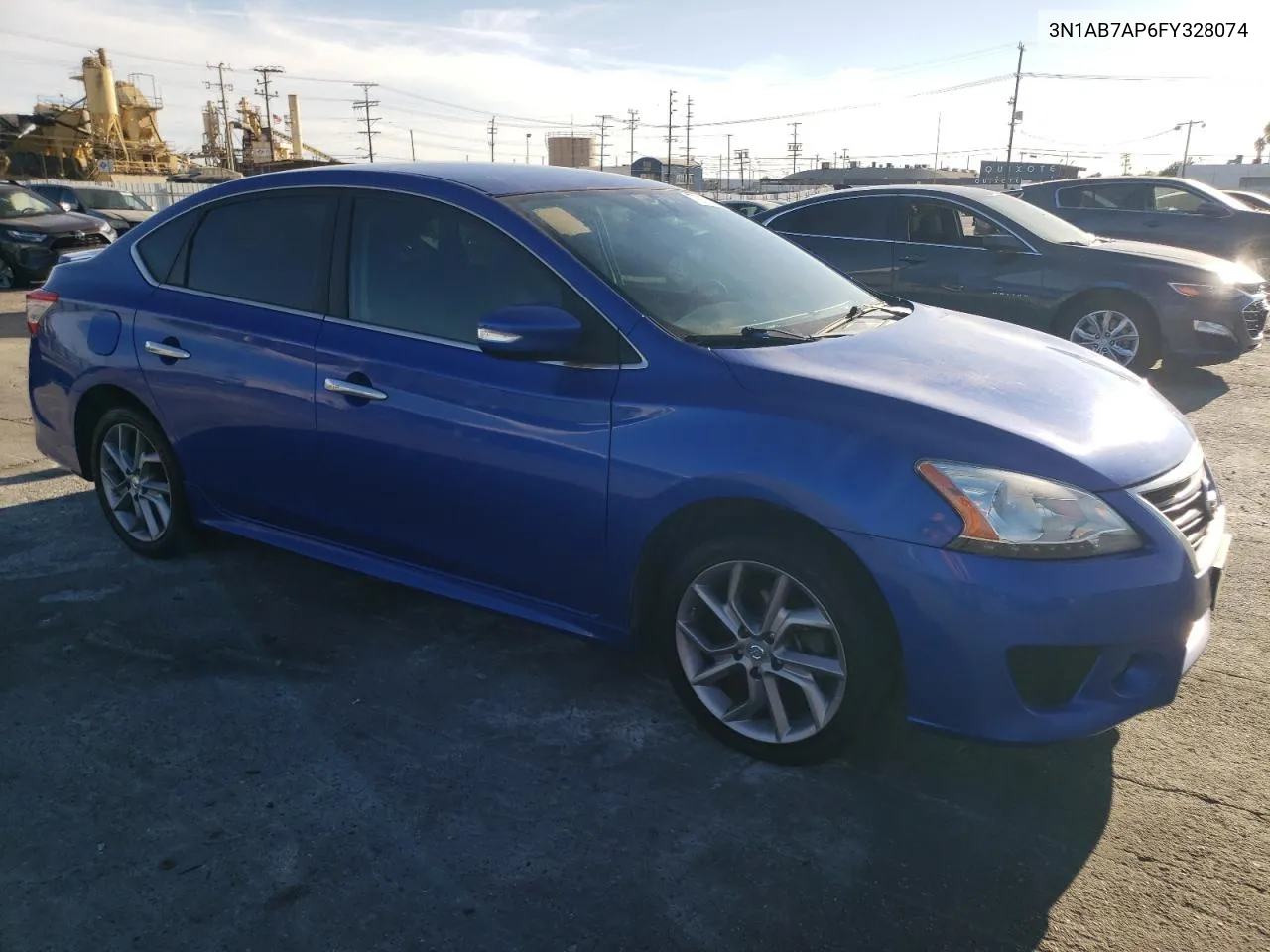 2015 Nissan Sentra S VIN: 3N1AB7AP6FY328074 Lot: 77013394