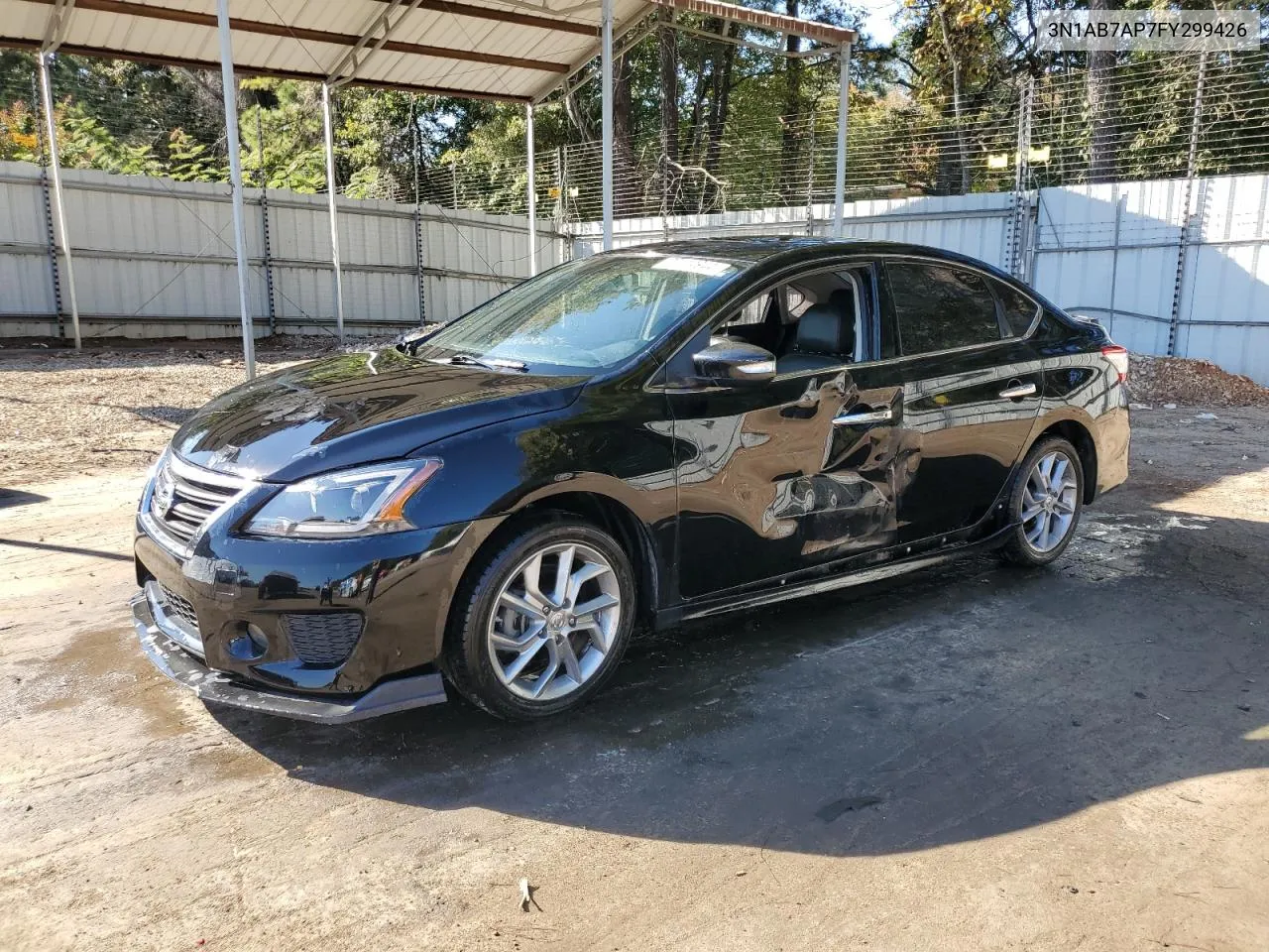 2015 Nissan Sentra S VIN: 3N1AB7AP7FY299426 Lot: 77114944