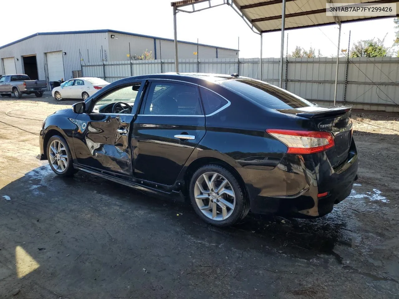 2015 Nissan Sentra S VIN: 3N1AB7AP7FY299426 Lot: 77114944