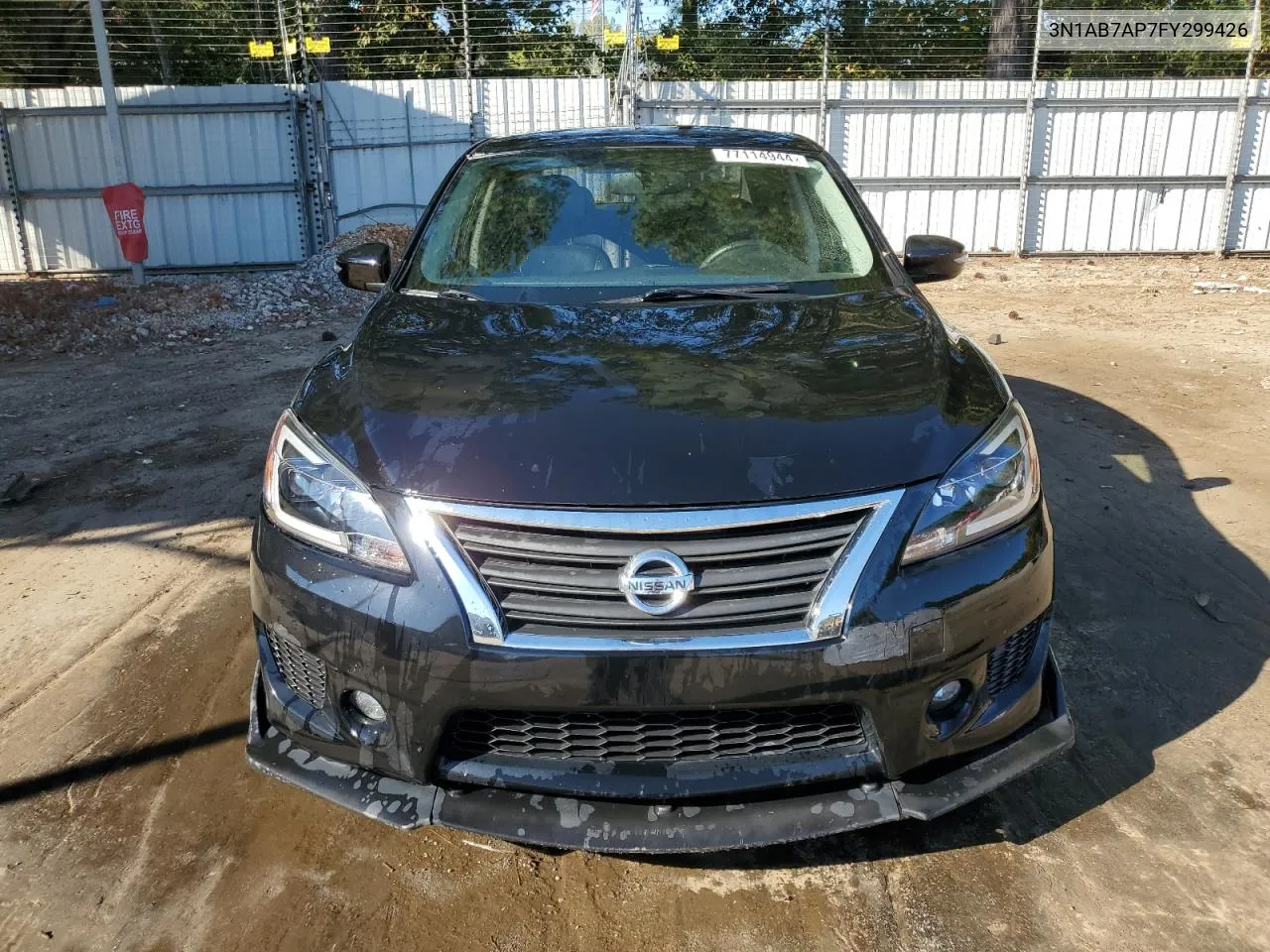 2015 Nissan Sentra S VIN: 3N1AB7AP7FY299426 Lot: 77114944