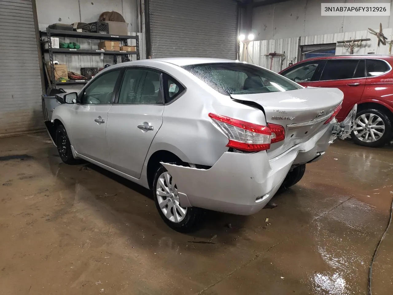 2015 Nissan Sentra S VIN: 3N1AB7AP6FY312926 Lot: 77246193