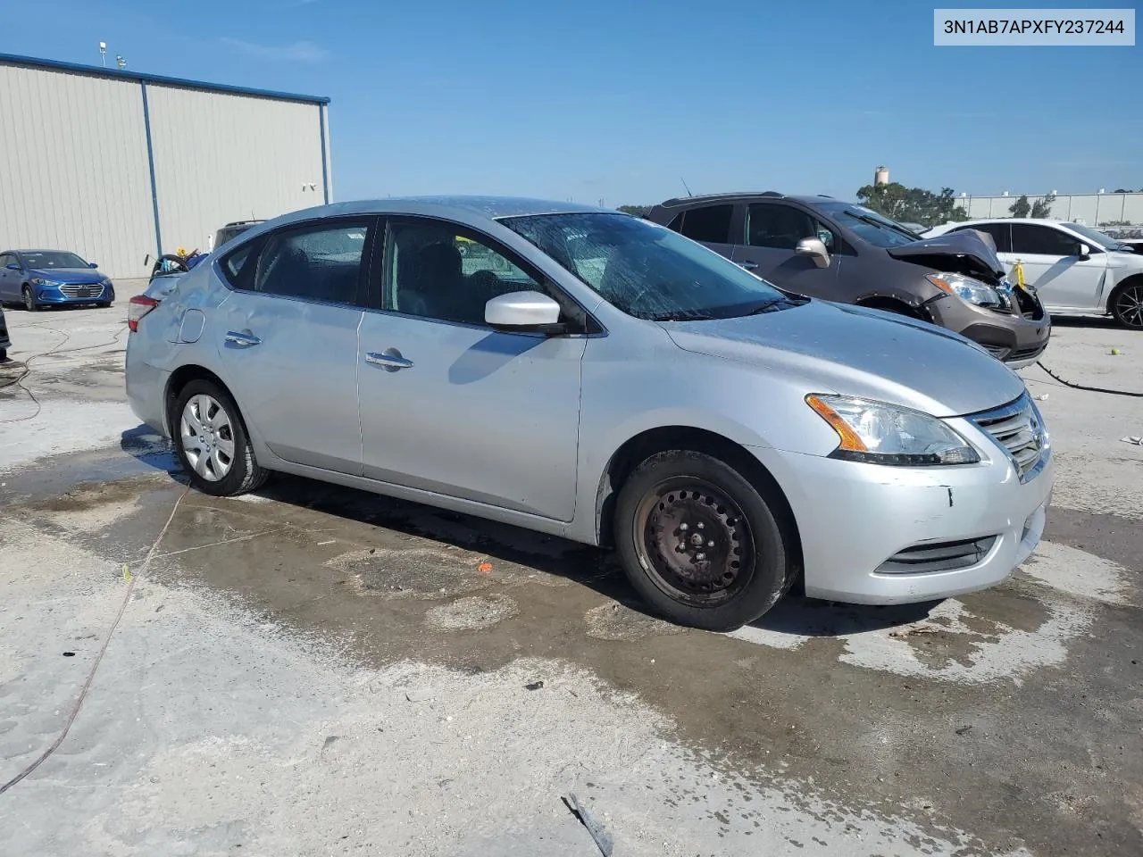 3N1AB7APXFY237244 2015 Nissan Sentra S